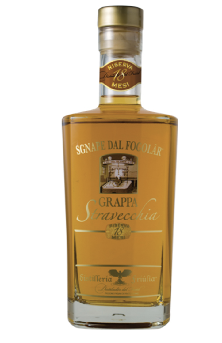 Граппа Caffo Stravecchia 45% 0.7 л 